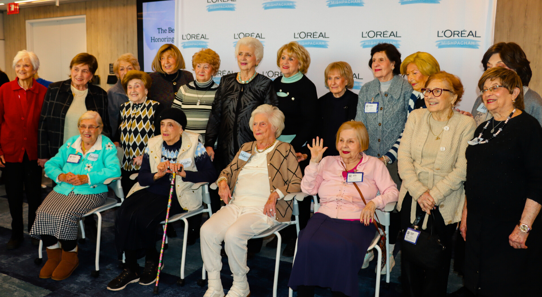 JCCGCI X LOREAL MISHPACHAH EVENT FOR HOLOCAUST SURVIVORS JEWISH COMMUNITY COUNCIL OF GREATER CONEY ISLAND HOLOCAUST SURVIVORS EVENT WITH LOREAL