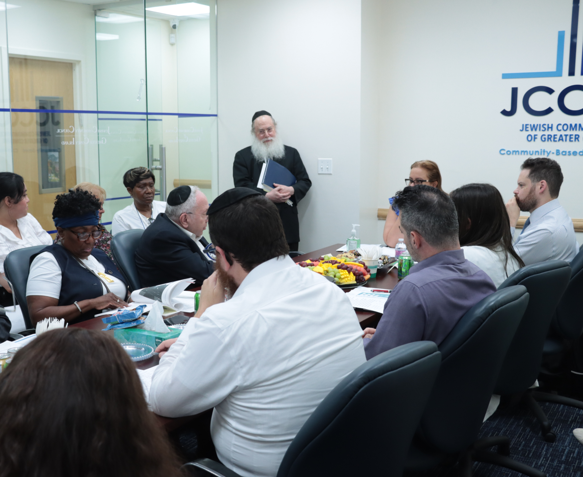 Group meeting with program directors and the Deputy Mayor