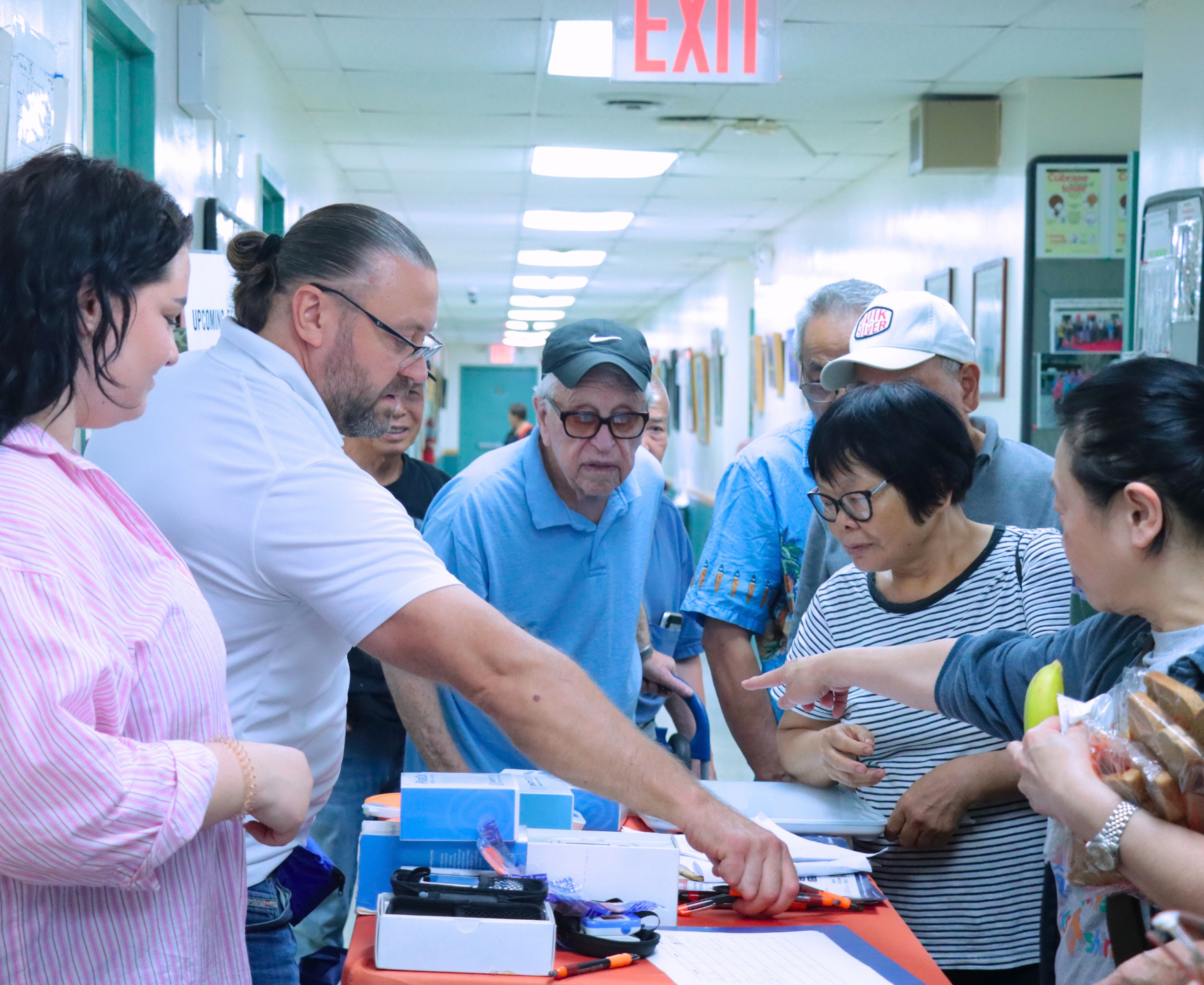 True Care reps speaking with older adults